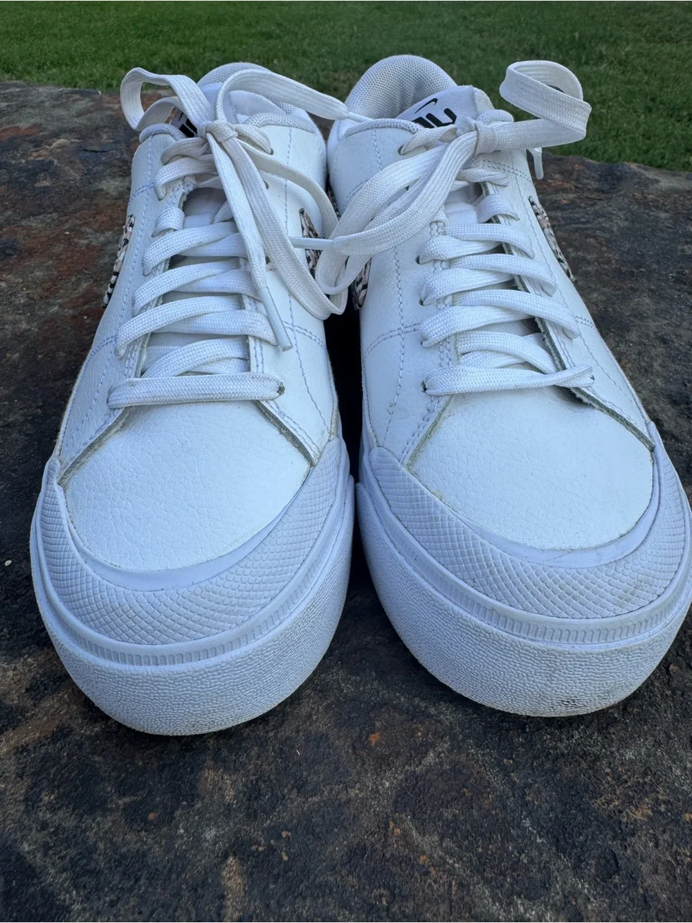 Nike Court Legacy Lift Low United in Victory White Sneakers Womens Sz 7.5